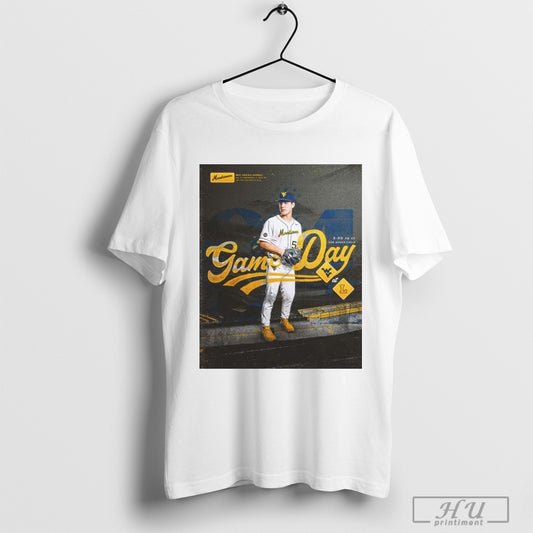 Trendy Poster Gameday West Virginia Mountaineers Baseball At Lipscomb Bisons Big 12 Conference Nashville Tenn Feb 2025 T Shirts Sweatshirt