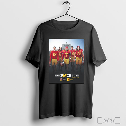 Trendy Poster House Of Victory The Place To Be Time To Win Usc Trojans Nil Collective Of Usc Athletics T Shirt