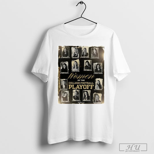 Trendy Poster International Womens Day 2025 College Football Playoff Destiny Brantley Kara Greger Danielle Tyler T Shirt Sweatshirt