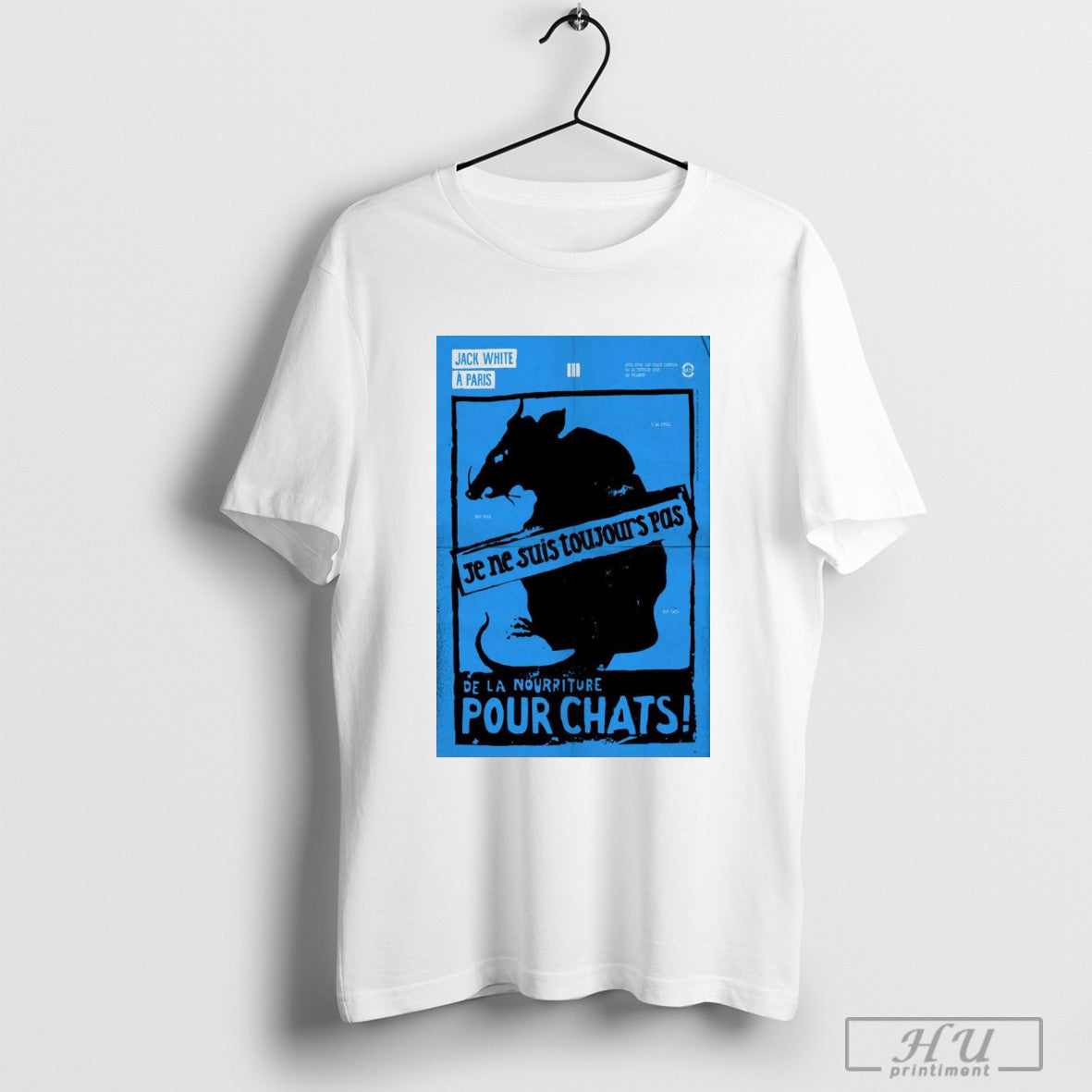 Trendy Poster Jack White February 22 2025 Le Trianon In Paris De La Nourriture Pour Chats T Shirts Sweatshirt