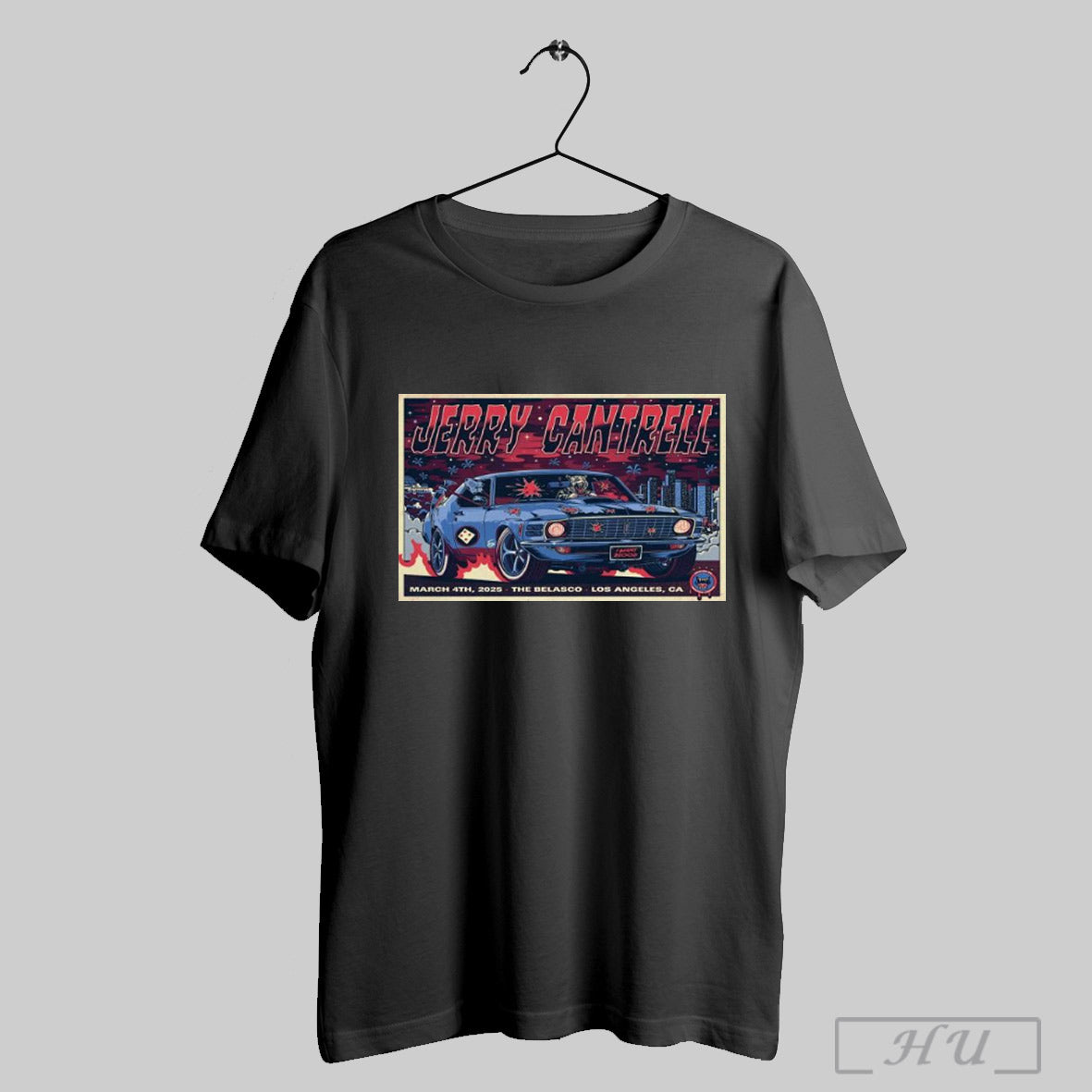 Trendy Poster Jerry Cantrell At The Belasco In Los Angeles Ca On March 4th 2025 Concert Vintage T Shirt Sweatshirt
