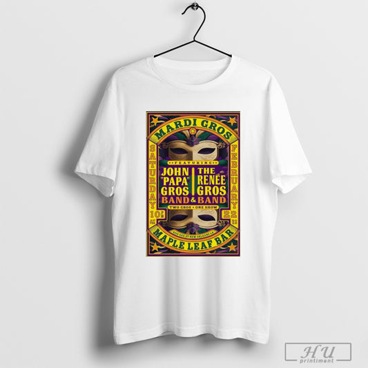 Trendy Poster John Papa Gros Band And The Ranee Gross Band February 22 2025 New Orleans La T Shirts Sweatshirt