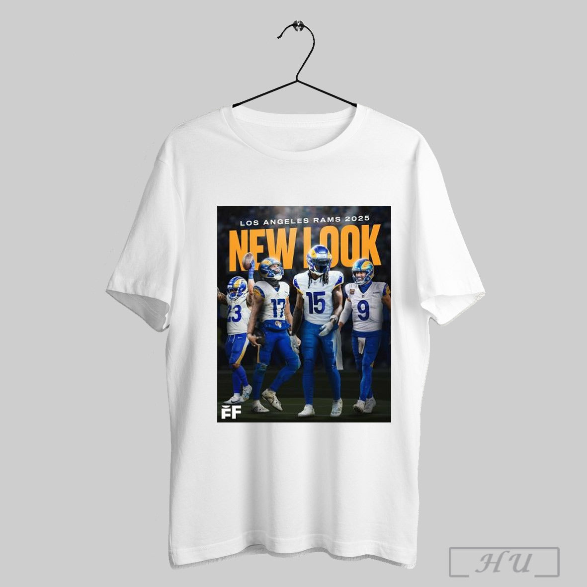 Trendy Poster Los Angeles Rams 2025 New Look Offense Matthew Stafford Kyren Williams Davante Adams Puka Nacua T Shirt Sweatshirt