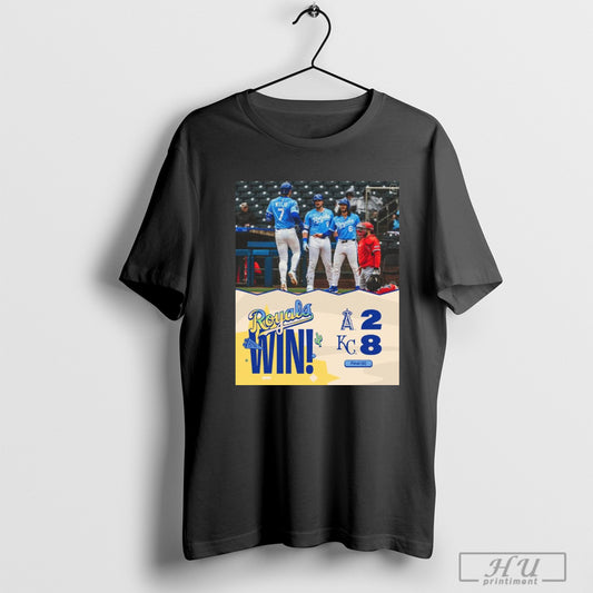 Trendy Poster Mlb Spring Training 2025 Kansas City Royals Baseball Win 8 2 La Angels Final Score Mar 7 T Shirts