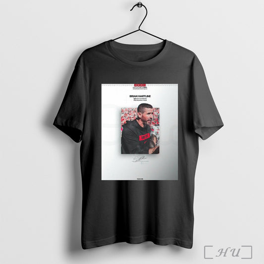 Trendy Poster Ohio State Football Brian Hartline To Offensive Coordinator Wide Receivers Coach Signature T Shirt