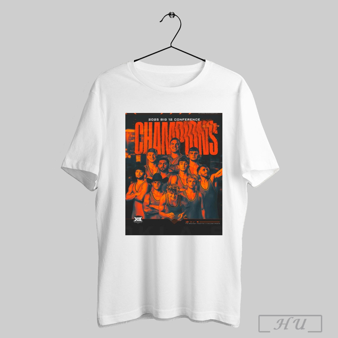 Trendy Poster Oklahoma State Cowboys Are 2025 Big 12 Wrestling Conference Tournament Champions March 8 9 Tulsa T Shirt Sweatshirt