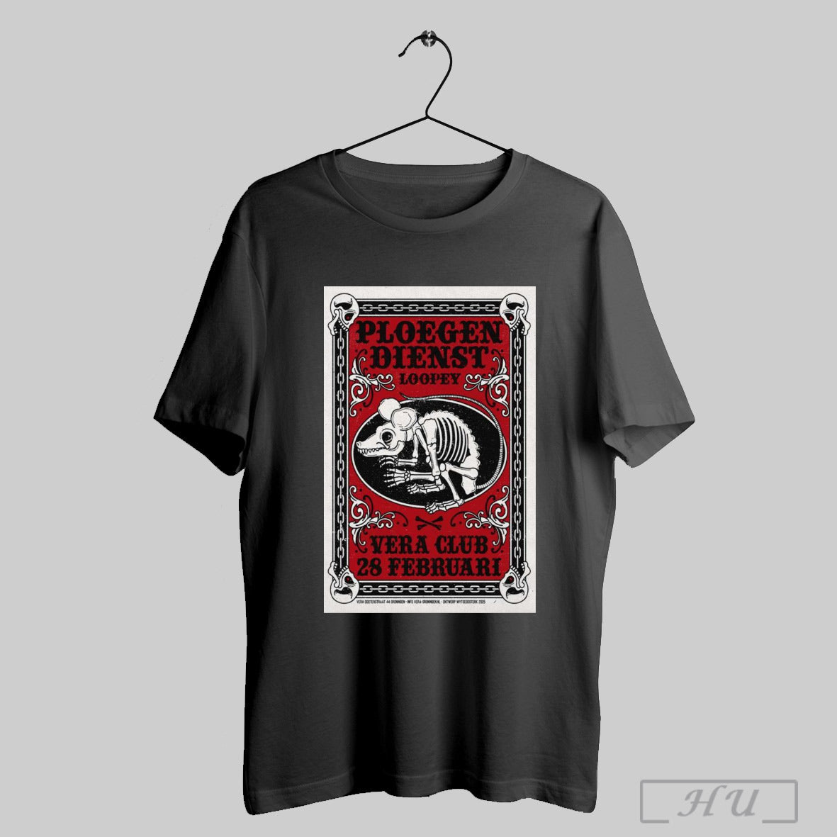 Trendy Poster Ploegendienst With Loopey Vera Club February 28 2025 Groningen Netherlands T Shirt Sweatshirt