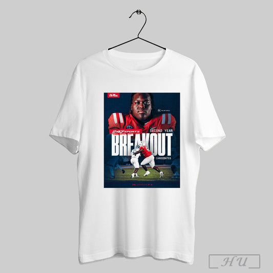 Trendy Poster Ready To Breakout Will Echoles Second Year Candidates Ole Miss Rebels Football T Shirt Sweatshirt