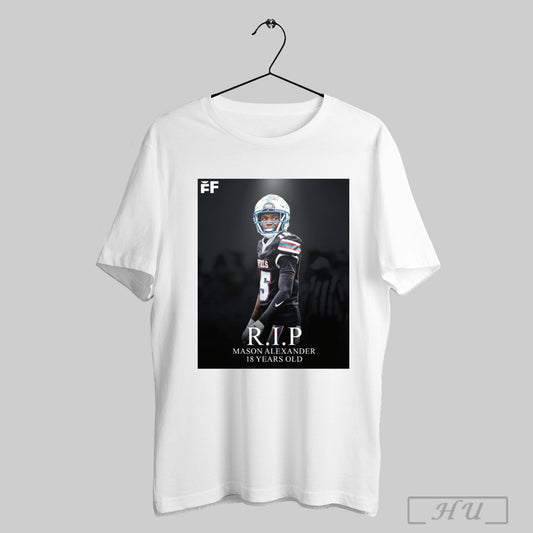Trendy Poster Rest In Peace Pittsburgh Panthers Freshman Cb Mason Alexander 18 Years Old 2025 T Shirt Sweatshirt