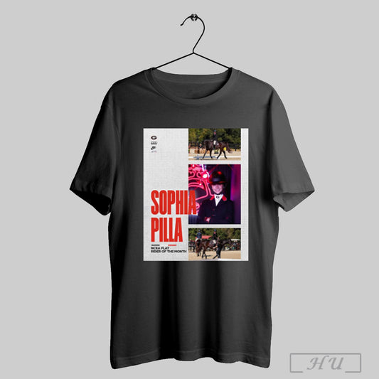 Trendy Poster Sophia Noel Ncea Flat Rider Of The Month Georgia Equestrian 2025 Go Dawgs T Shirt Sweatshirt
