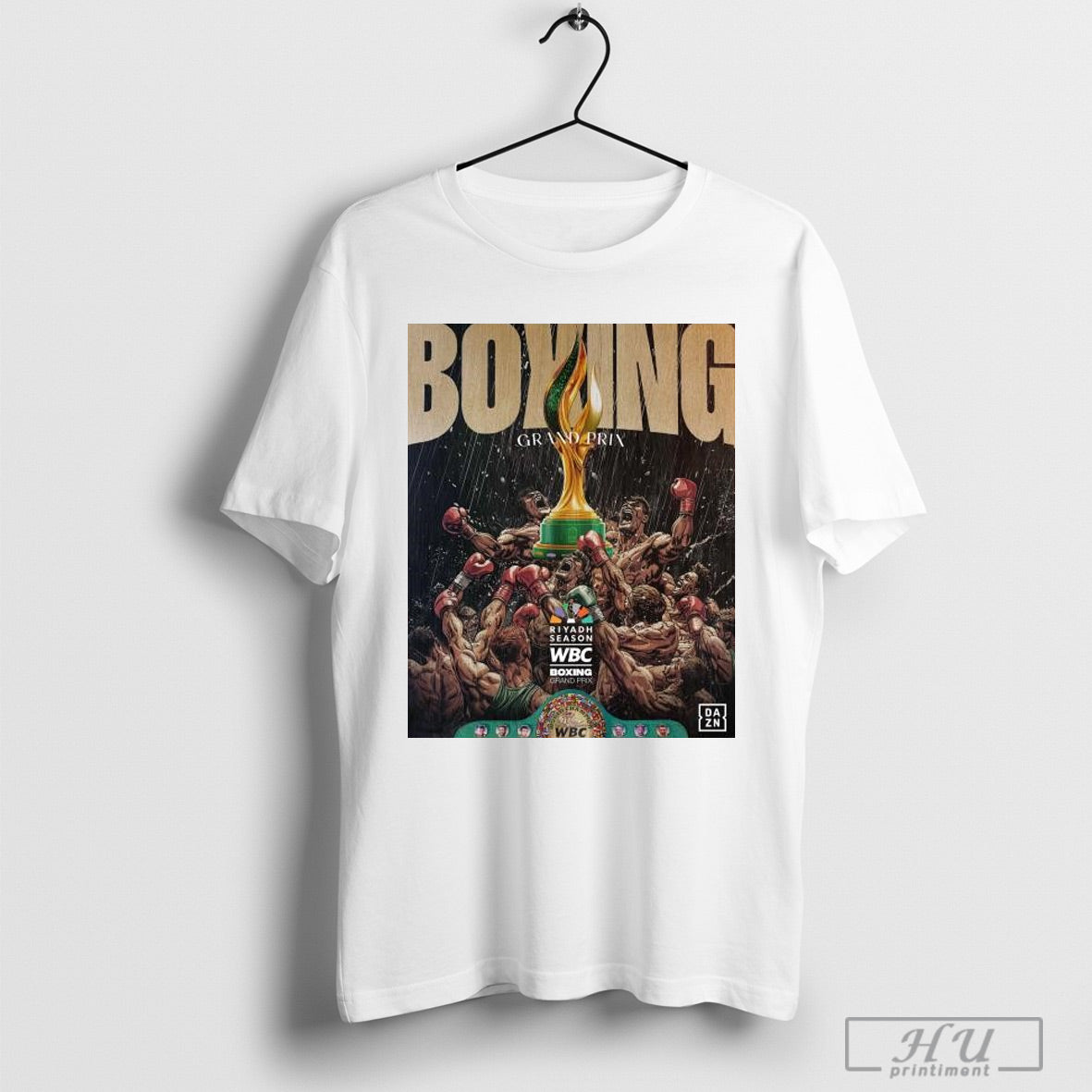 Trendy Poster The 1st Ever Boxing Grand Prix 128 Fighters 41 Nations 4 Weight Classes 5 Saudi Arabia Events 2025 T Shirt Sweatshirt