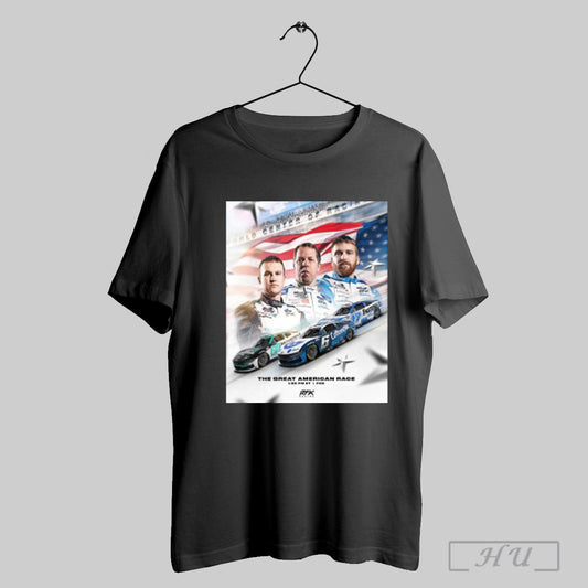 Trendy Poster The Great American Race World Center Of Racing Nascar Daytona 500 Race Day T Shirt
