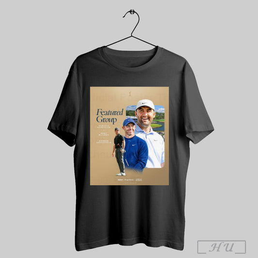 Trendy Poster The Players Championship Featured Group Scottie Scheffler Rory Mcilroy And Xander Schauffele T Shirt Sweatshirt