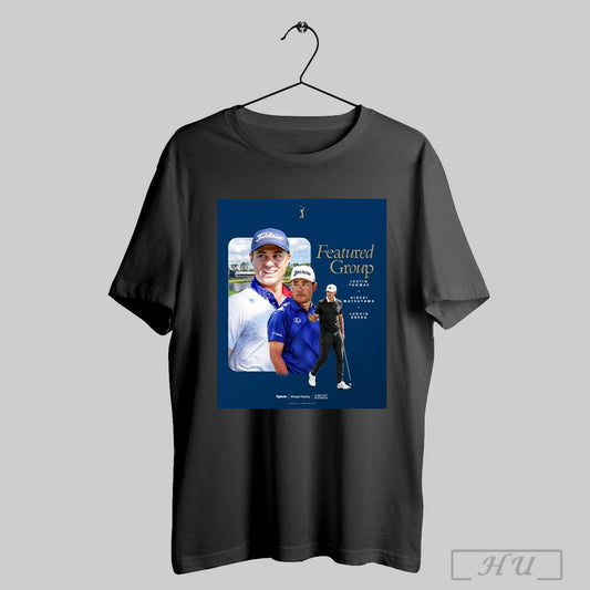 Trendy Poster The Stars Shine Even Brighter At Tpc Sawgrass Featured Group Justin Thomas Hideki Matsuyama Ludvig Aberg T Shirt Sweatshirt