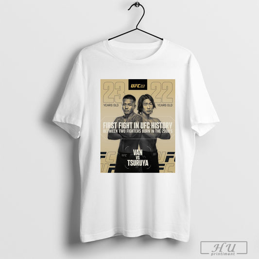 Trendy Poster Ufc 313 First Fight In Ufc History Between Two Fighters Born In The 2000s Fc Van Vs Tsuruya T Shirts Sweatshirt