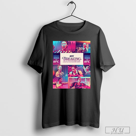 Trendy Poster Ufc Breaking Barriers Celebrating The Women Of Ufc Valentina Shevchenko Mackenzie Dern 2025 T Shirt Sweatshirt
