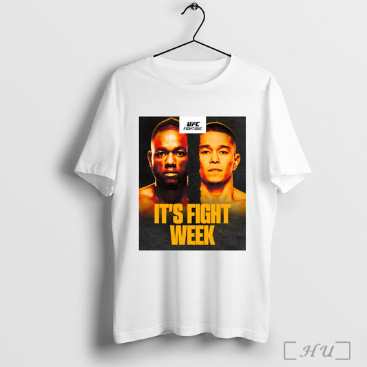 Trendy Poster Ufc Fight Night Vegas 103 Its Fight Week Manel Kape Vs Asu Almabayev Saturday Night Mar 1 2025 T Shirt