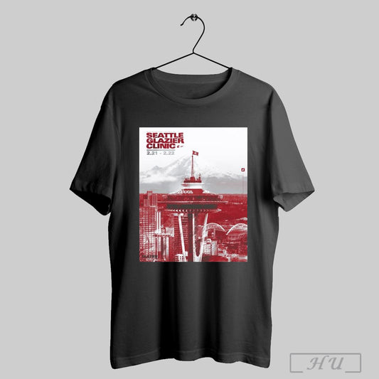 Trendy Poster Washington State Football Seattle Glazier Clinic Taylor Lucas Pete Menage Robbie Rouse Feb 21 22 2025 T Shirt Sweatshirt