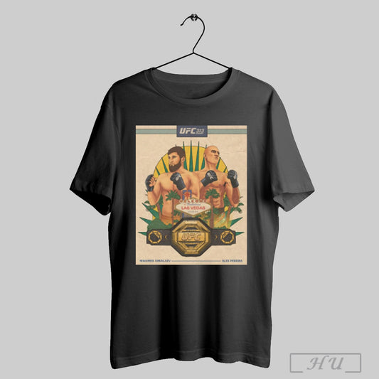 Trendy Poster Welcome To Fabulous Las Vegas Nevada Magomed Ankalaev Vs Alex Pereira Ufc 313 Artist Series T Shirt Sweatshirt