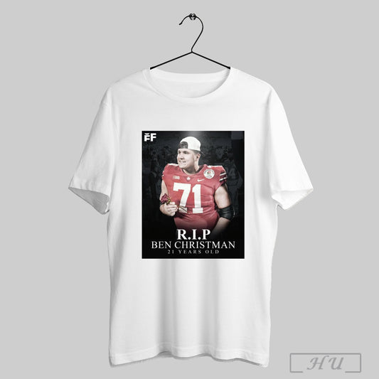 Trendy Rest In Peace Unlv Senior Ol Ben Christman 2004 2025 21 Years Old Poster T Shirts Sweatshirt
