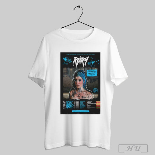 Trendy Rory With Special Guests As December Falls Lake Malice Uk Tour 2025 Poster T Shirt Sweatshirt