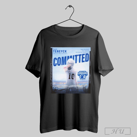 Trendy Ryan Teneyck Sault Ste Marie Michigan Wide Receiver 6 2 165 Lbs Automotive Technician Committed Sault College Cougars Football Poster T Shirt