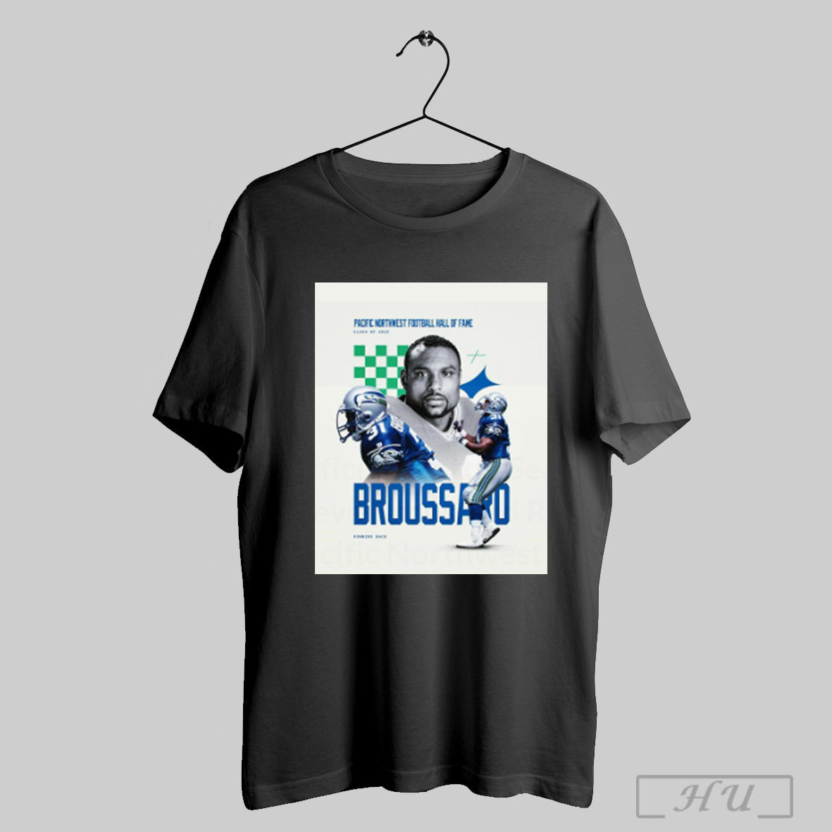 Trendy Seattle Seahawks Steve Broussard Running Back Pacific Northwest Football Hall Of Fame Class Of 2025 Poster T Shirt Sweatshirt