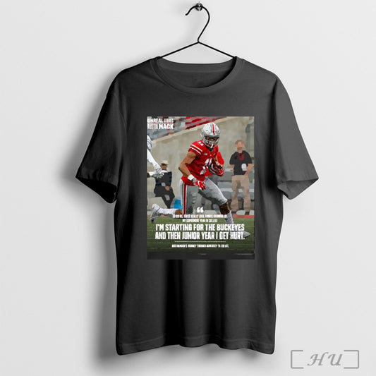 Trendy Starting For The Buckeyes And Then Junior Year I Get Hurt Austin Macks Journey Through Adversity To The Cfl Poster 2025 T Shirts