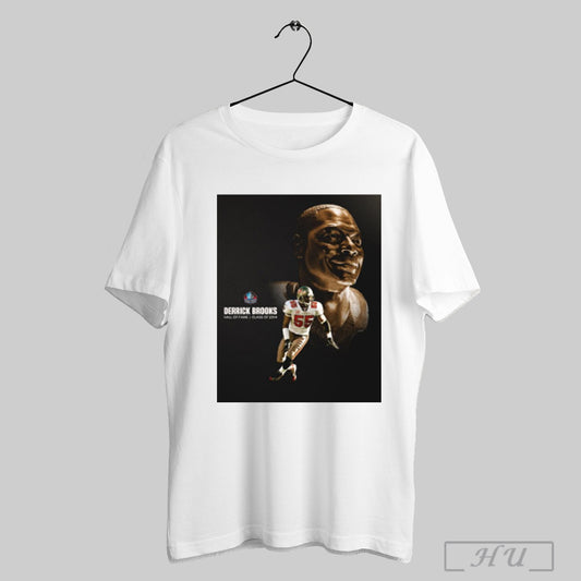 Trendy Tampa Bay Buccaneers Derrick Brooks Pro Football Hall Of Fame Class Of 2014 The Gold Standard Poster T Shirt Sweatshirt
