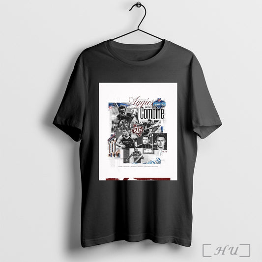 Trendy Texas Am Football A Look Back At Aggies In The Combine Nfl Scouting Combine Kyle Filed College Station Texas Poster T Shirt Sweatshirt