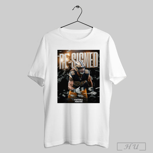 Trendy The New Orleans Saints Nfl 2025 Are Re Signing De Chase Young To A 3 Year Poster T Shirt Sweatshirt