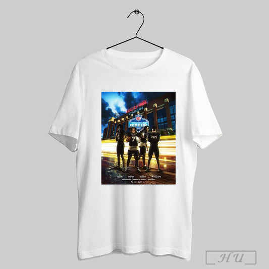 Trendy Ucf Football Bj Adams Rj Harvey Kobe Hudson Mac Mcwilliams 2025 Nfl Scouting Combine Invite Poster T Shirt Sweatshirt