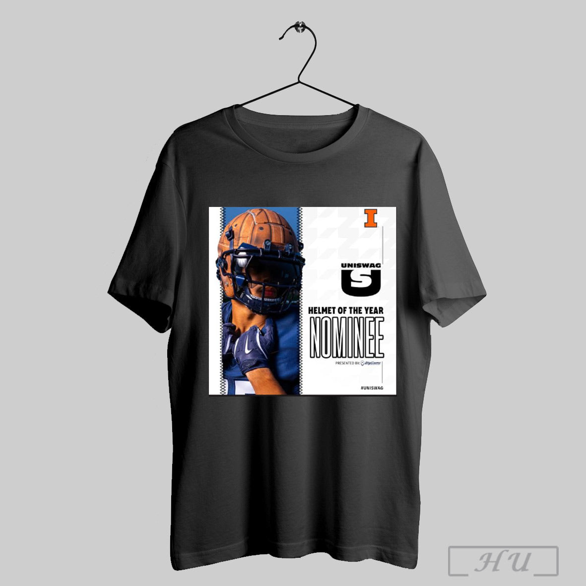 Trendy Uniswag Helmet Of The Year Nominee Illinois Football Best Helmet Of The 2024 College Football Season Poster T Shirt Sweatshirt