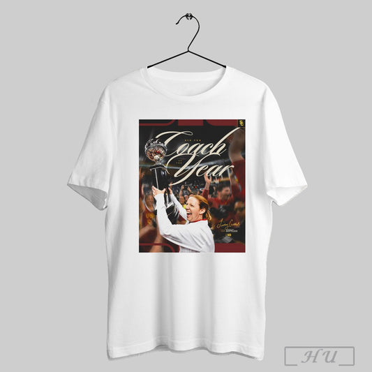 Trendy Usc Trojans Coach Name Lindsay Gottlieb Big Ten Coach Of The Year Awards Signature Poster T Shirts