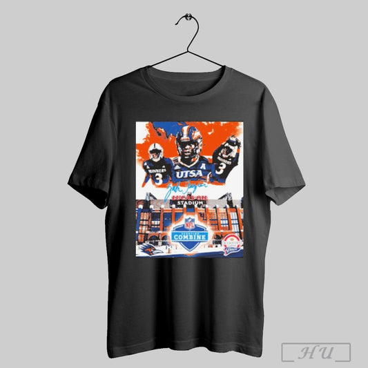 Trendy Utsa Roadrunners Runners Zah Frazier Lucas Oil Stadium Nfl Scouting Combine Scooters Coffee Frisco Bowl Poster T Shirt Sweatshirt