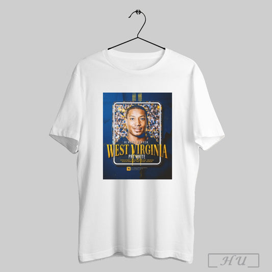 Trendy West Virginia Football Almost Heaven West Virginia Pat White Assistant Quarterbacks Coach Assistant To The Head Coach Poster T Shirts Sweatshirt