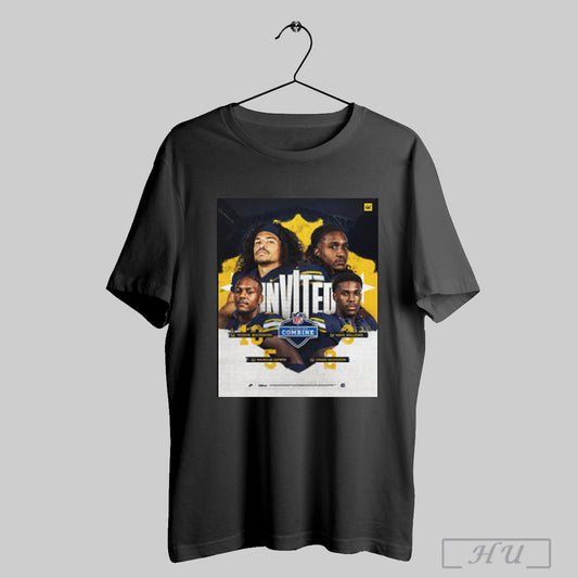 Trendy Woodson Harris Buchanan Williams California Golden Bears Football Invited 2025 Nfl Scouting Combine Lucas Oil Stadium Poster T Shirt Sweatshirt