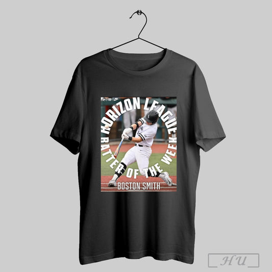 Trendy Wright State Raiders Baseball Boston Smith Horizon League Battle Of The Week 2025 Season Poster T Shirt Sweatshirt