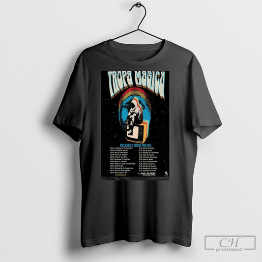 Tropa Magica Para Bailar Y Trippier Tour 2025 Poster Tee Shirt Sweatshirt