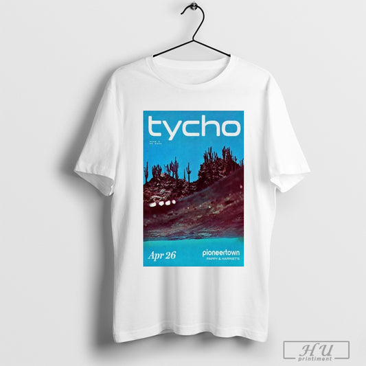 Tycho 4 26 2025 Pappy Harriets In Pioneertown Ca Poster T Shirts Sweatshirt