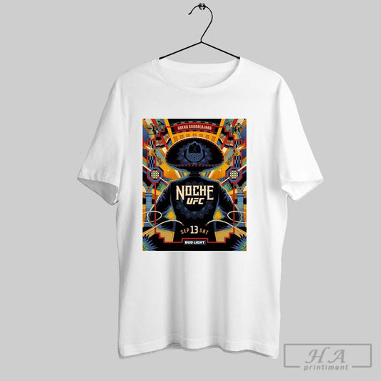 Ufc 320 Noche Ufc Arena Guadalajara In Guadalajara Mexico On September 13th 2025 Retro Poster T Shirt