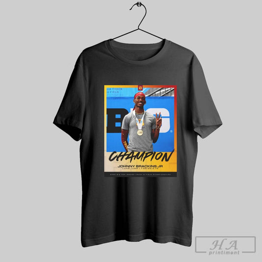 Usc Congrats To Johnny Brackins Jr Long Jump 2025 Big Ten Indoor Track Field Championships Poster T Shirt
