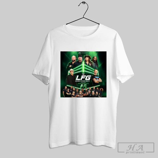 Wwe Lfg Legends And Future Greats Premieres Feb 16 2025 Poster T Shirt