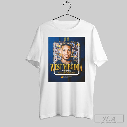 West Virginia Football Almost Heaven West Virginia Pat White Assistant Quarterbacks Coach Assistant To The Head Coach Poster T Shirt