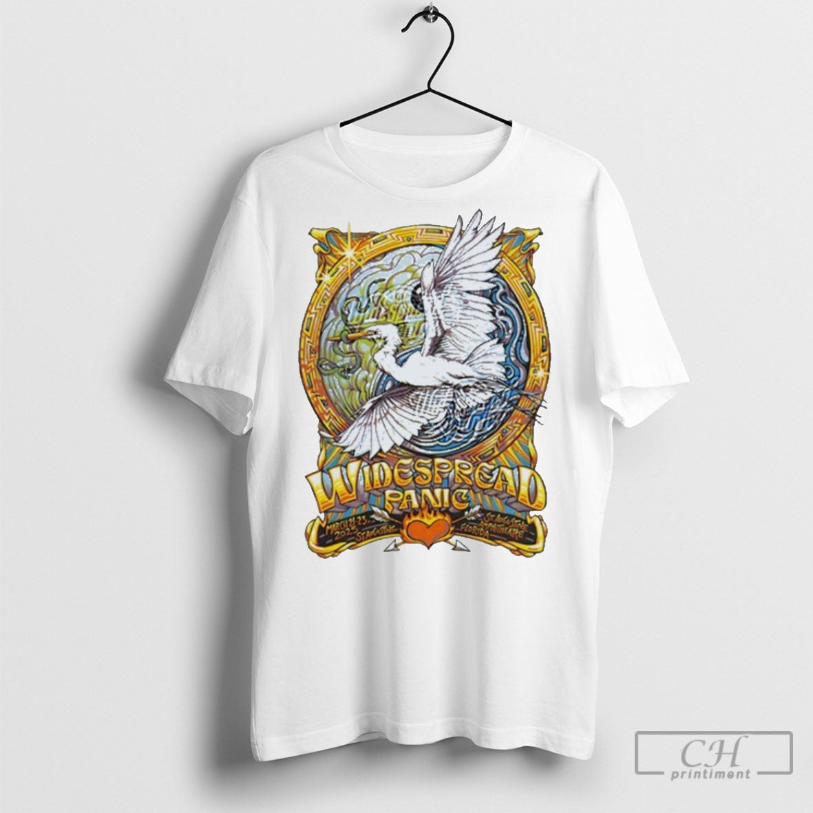 Widespread Panic Mar 22 2025 St Augustine Amphitheatre Shirt Sweatshirt Poster