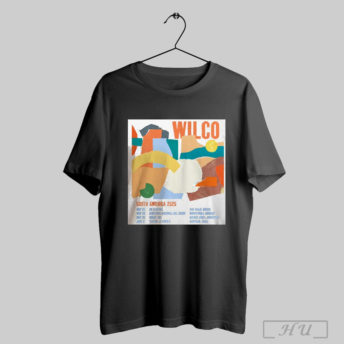 Wilco South American 2025 Poster Tour Dates Classic T Shirt Sweatshirt