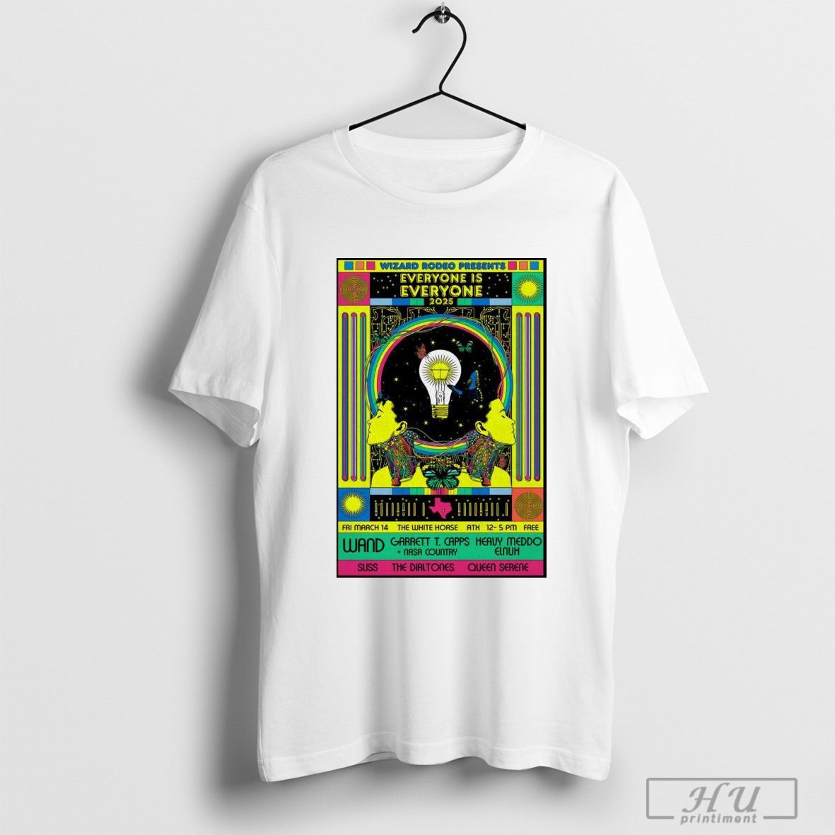 Wizard Rodeo March 14 2025 White Horse Honky Tonk Austin Tx Poster T Shirt Sweatshirt