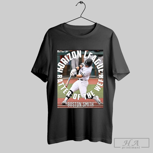 Wright State Raiders Baseball Boston Smith Horizon League Battle Of The Week 2025 Season Poster T Shirt