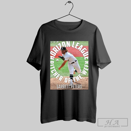 Wright State Raiders Baseball Garrett Peters Horizon League Battle Of The Week 2025 Season Poster T Shirt
