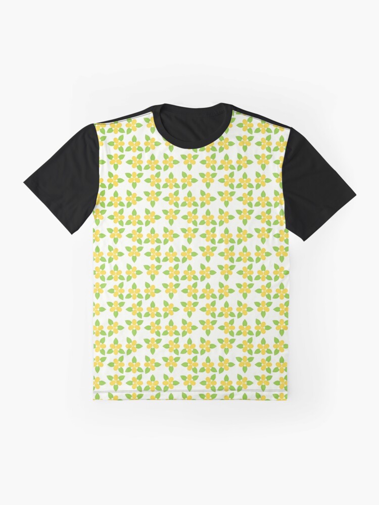February 2nd Birth Flower Quince Pattern Graphic T-Shirt